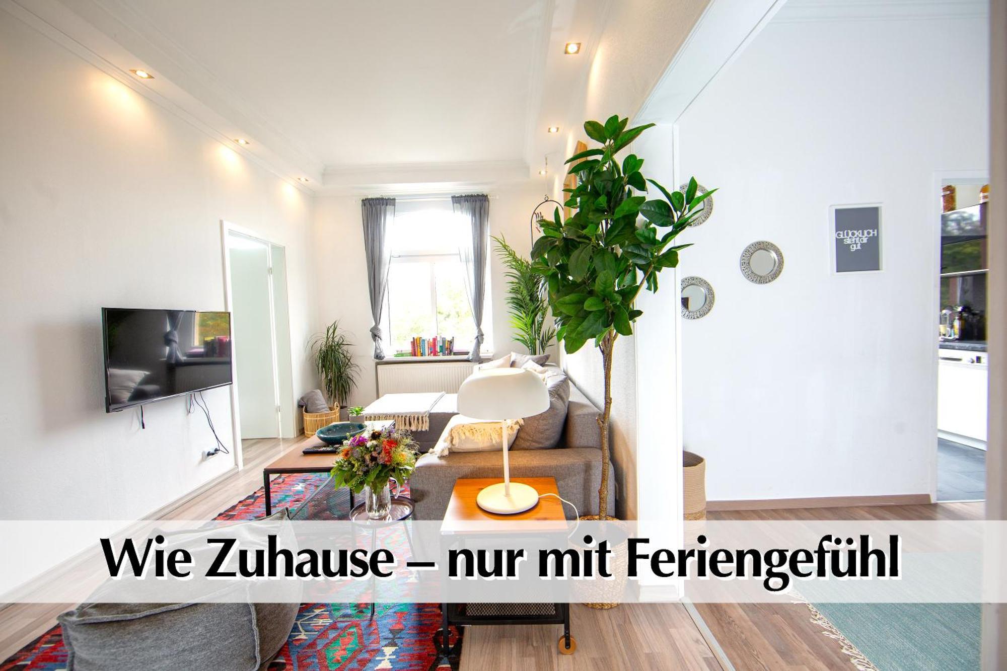 80M2 3R Wohnung Mit Privatem Parkplatz, Kingsize Betten, Smart-Tv, Etc Erfurt Exterior photo