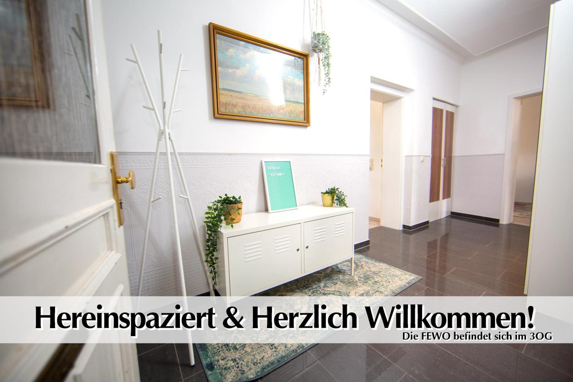 80M2 3R Wohnung Mit Privatem Parkplatz, Kingsize Betten, Smart-Tv, Etc Erfurt Exterior photo